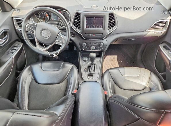 1C4PJMLX6KD114091 2019 JEEP CHEROKEE Серый Вид панели приборов