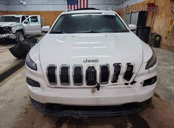 1C4PJMLX8JD571810 2018 JEEP CHEROKEE White Widok z przodu