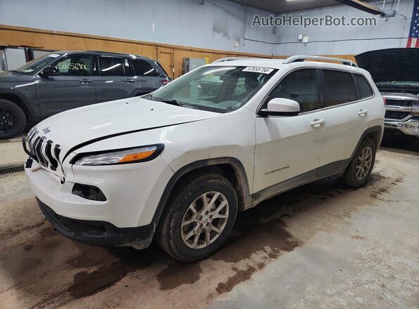 1C4PJMLX8JD571810 2018 JEEP CHEROKEE White Przód lewy