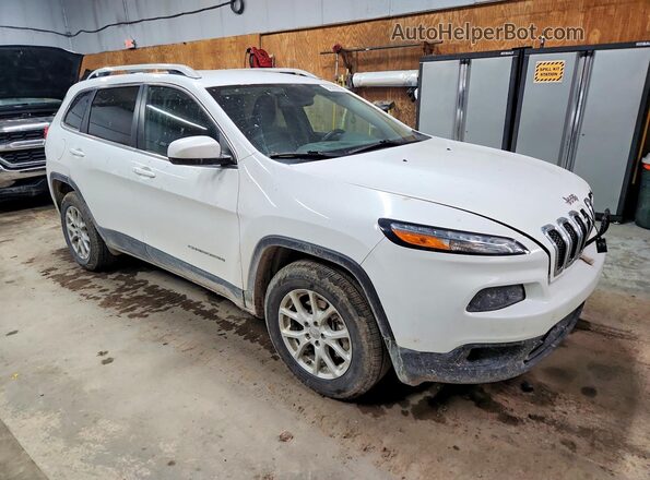 1C4PJMLX8JD571810 2018 JEEP CHEROKEE White Przód prawy