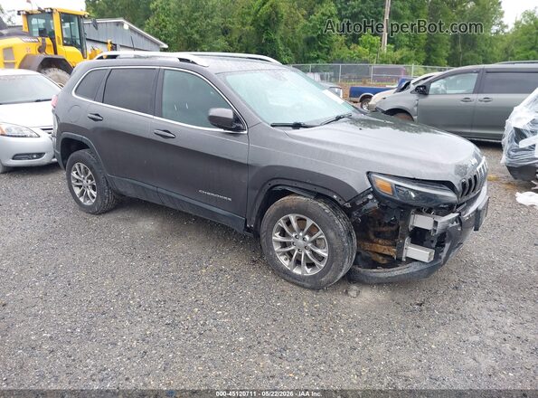 1C4PJMLXXLD632965 2020 JEEP CHEROKEE Серый Передняя правая четверть