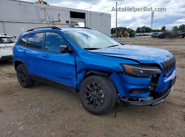 1C4PJMMB2PD104894 2023 JEEP CHEROKEE Синий Передняя правая четверть