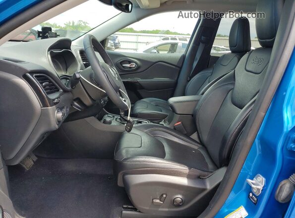 1C4PJMMB2PD104894 2023 JEEP CHEROKEE Синий Вид салона спереди