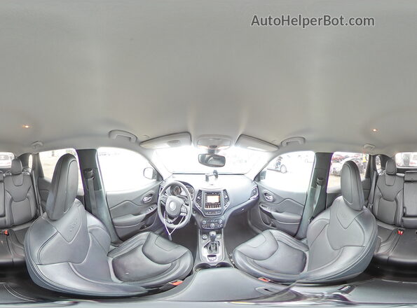 1C4PJMMB2PD104894 2023 JEEP CHEROKEE Синий Панорамный вид салона 360°