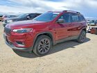 2021 Jeep Cherokee Latitude Lux Maroon vin: 1C4PJMMN2MD141403