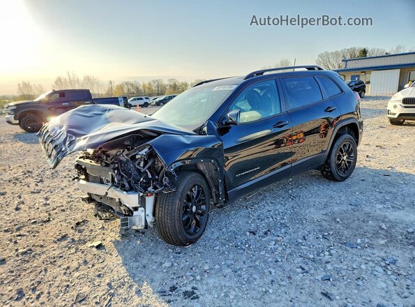 1C4PJMMN7ND535481 2022 JEEP CHEROKEE Black Przód lewy