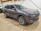 2021 Jeep Cherokee Latitude Lux Серый vin: 1C4PJMMX0MD175938