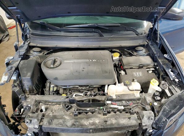 1C4PJMMX1MD213712 2021 JEEP CHEROKEE Blue Engine compartment view