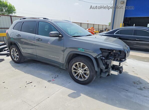 1C4PJMMX4MD162979 2021 JEEP CHEROKEE Серый Передняя правая четверть