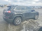 2021 Jeep Cherokee Latitude Lux Черный vin: 1C4PJMMX4MD163016
