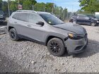2021 Jeep Cherokee Latitude Lux 4x4 Gray vin: 1C4PJMMX4MD222856