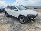2021 Jeep Cherokee Latitude Lux Белый vin: 1C4PJMMX7MD110312