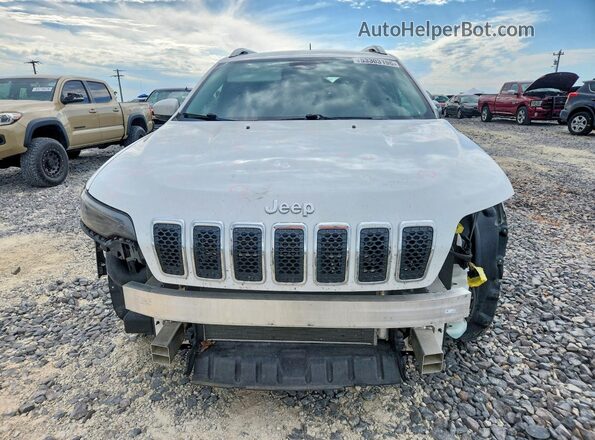 1C4PJMMX7MD110312 2021 JEEP CHEROKEE Белый Вид спереди
