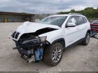 2021 Jeep Cherokee Latitude Lux 4x4 White vin: 1C4PJMMX7MD234810