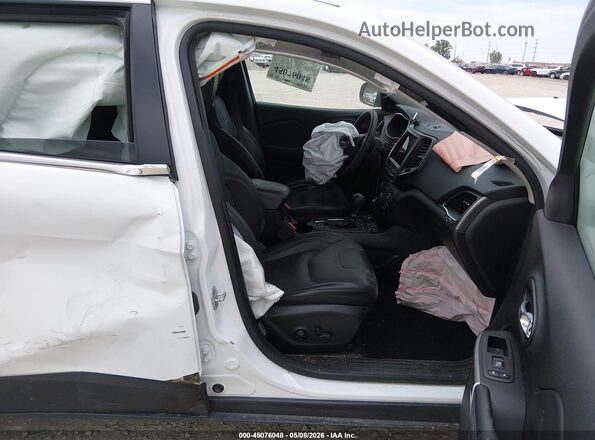 1C4PJMMX7MD234810 2021 JEEP CHEROKEE White Widok wnętrza z przodu