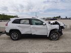 2021 Jeep Cherokee Latitude Lux 4x4 White vin: 1C4PJMMX7MD234810