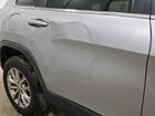 2021 Jeep Cherokee Latitude Lux Silver vin: 1C4PJMMX7MD242633 Damage: Right Rear Door, Dent(S) W/ Paint Dmg, > 12 Inches