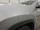 2021 Jeep Cherokee Latitude Lux Silver vin: 1C4PJMMX7MD242633 Damage: Left Front Fender, Heavy Scratch, 6 To 7 Inches