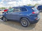 2021 Jeep Cherokee Latitude Lux Blue vin: 1C4PJMMX8MD143710