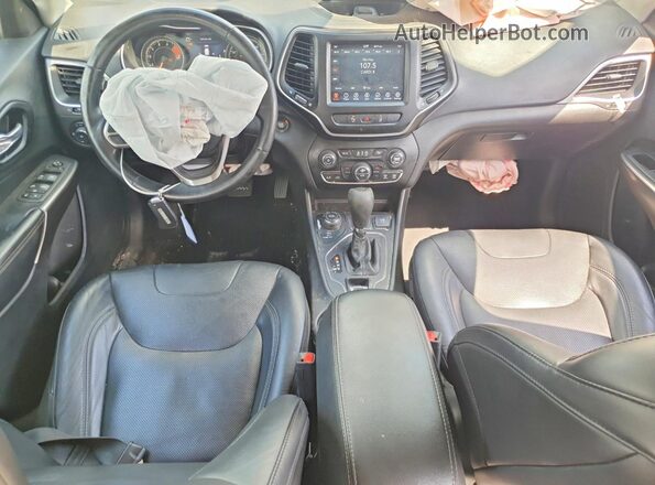 1C4PJMMX8MD143710 2021 JEEP CHEROKEE Blue Вид панелі приладів
