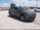 2021 Jeep Cherokee Latitude Lux 4x4 Green vin: 1C4PJMMX8MD160314
