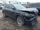 2021 Jeep Cherokee Latitude Lux 4x4 Black vin: 1C4PJMMX8MD178957