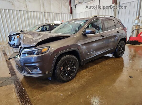 1C4PJMMX9MD193533 2021 JEEP CHEROKEE Серый Передняя левая четверть