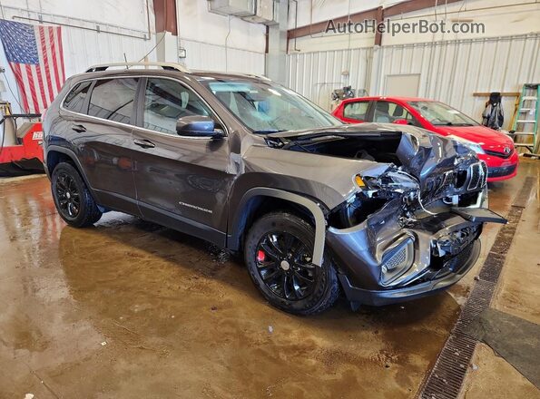 1C4PJMMX9MD193533 2021 JEEP CHEROKEE Серый Передняя правая четверть