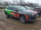2021 Jeep Cherokee Latitude Lux Зеленый vin: 1C4PJMMXXMD153364