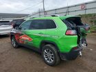 2021 Jeep Cherokee Latitude Lux Зеленый vin: 1C4PJMMXXMD153364