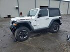 2024 Jeep Wrangler Rubicon White vin: 1C4PJXCG5RW152055