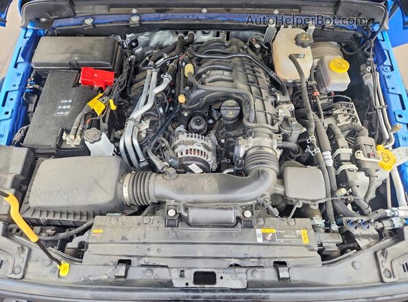 1C4PJXDG1RW305884 2024 JEEP WRANGLER Blue Вид задньої частини салону