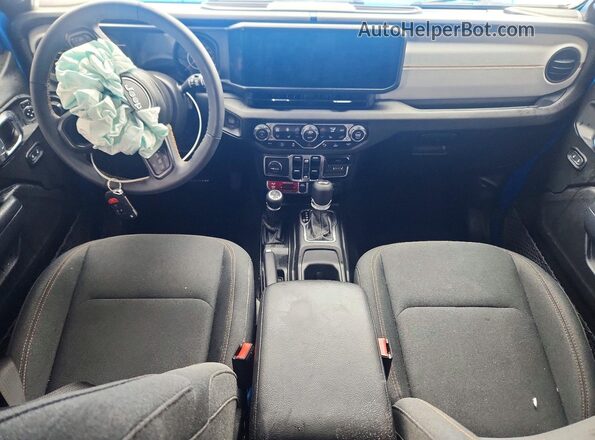1C4PJXDG1RW305884 2024 JEEP WRANGLER Blue Вид панелі приладів