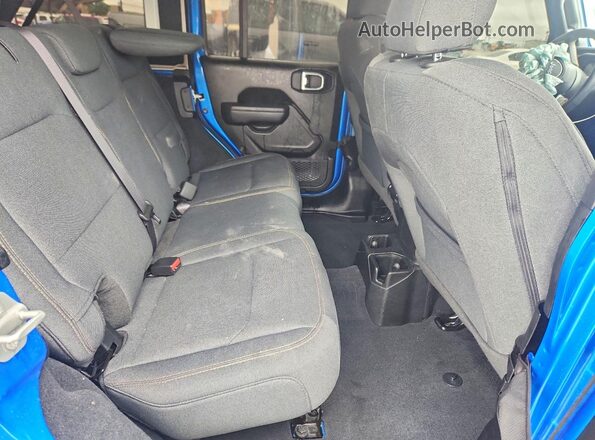 1C4PJXDG1RW305884 2024 JEEP WRANGLER Blue Вид задніх сидінь