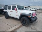 2024 Jeep Wrangler 4-door Sport 4x4 White vin: 1C4PJXDG4RW277501
