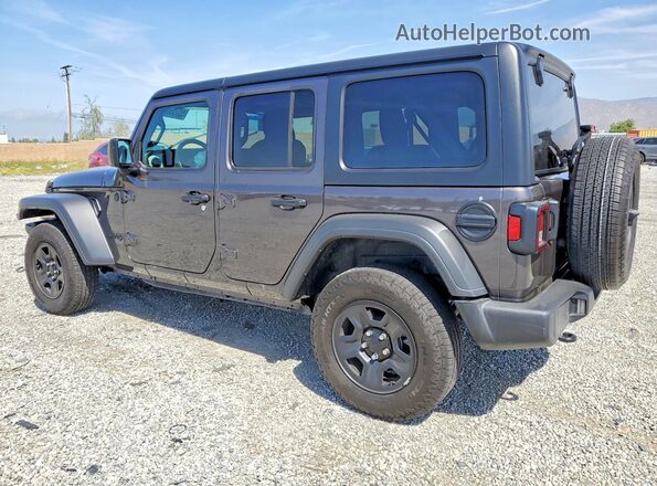 1C4PJXDG5SW548281 2025 JEEP WRANGLER Charcoal Tył lewy