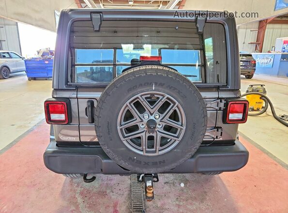1C4PJXDN1RW109099 2024 JEEP WRANGLER Gray Вид ззаду