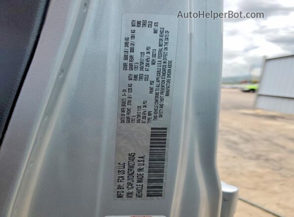 1C4PJXDN2RW274045 2024 JEEP WRANGLER Silver VIN კოდის სტიკერის ხედი