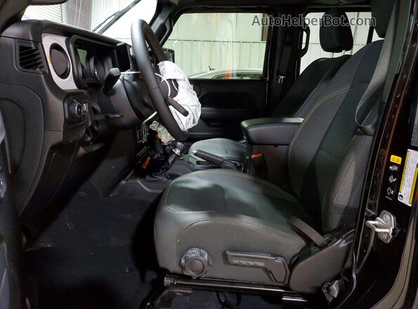 1C4PJXDN3RW305920 2024 JEEP WRANGLER Black Widok wnętrza z przodu