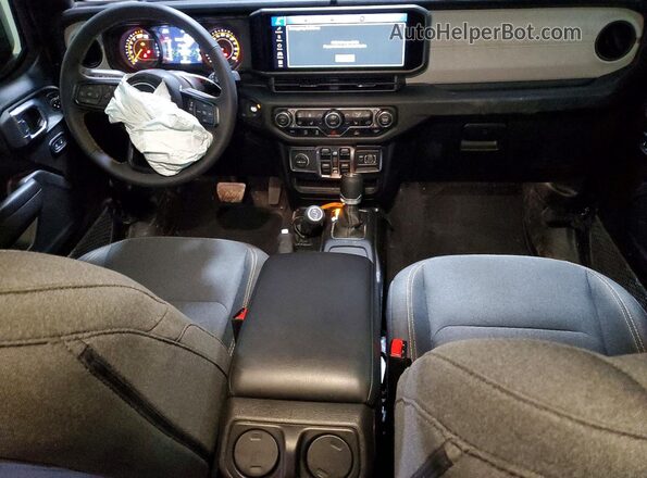 1C4PJXDN3RW305920 2024 JEEP WRANGLER Black Widok deski rozdzielczej