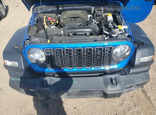 1C4PJXDN5RW243677 2024 JEEP WRANGLER Blue Widok wnętrza z tyłu