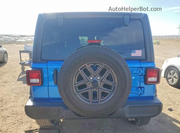 1C4PJXDN5RW243677 2024 JEEP WRANGLER Blue Widok z tyłu