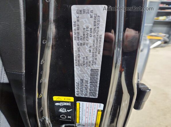 1C4PJXDN7SW554680 2025 JEEP WRANGLER Black Vista de la etiqueta del VIN