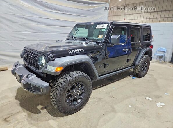 1C4PJXDN7SW554680 2025 JEEP WRANGLER Black Vista tres cuartos delantera izquierda