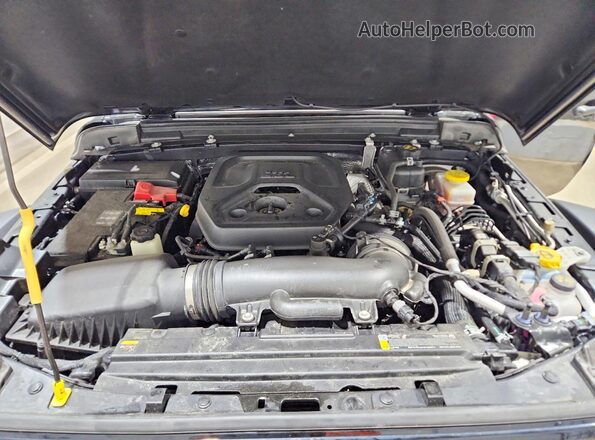 1C4PJXDN7SW554680 2025 JEEP WRANGLER Black Vista del compartimento del motor