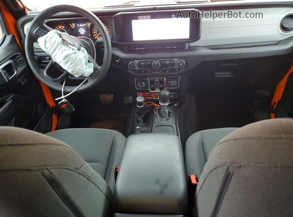 1C4PJXDNXSW593151 2025 JEEP WRANGLER Orange Вид панелі приладів