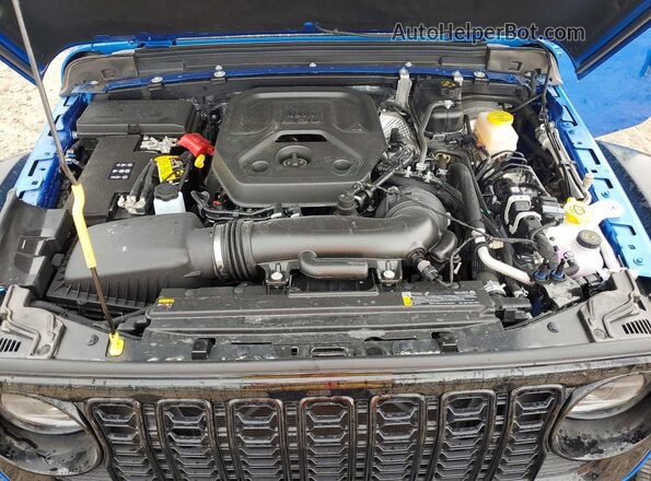 1C4PJXDNXTW156672 2026 JEEP WRANGLER Синий Вид подкапотного пространства