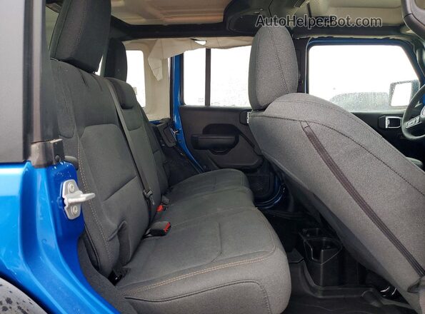 1C4PJXDNXTW156672 2026 JEEP WRANGLER Синий Вид задней части салона