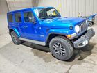 2024 Jeep Wrangler Sahara Blue vin: 1C4PJXEG2RW253633