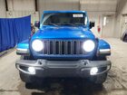 2024 Jeep Wrangler Sahara Blue vin: 1C4PJXEG2RW253633